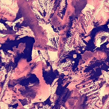 Yaratıcı suluboya desen.