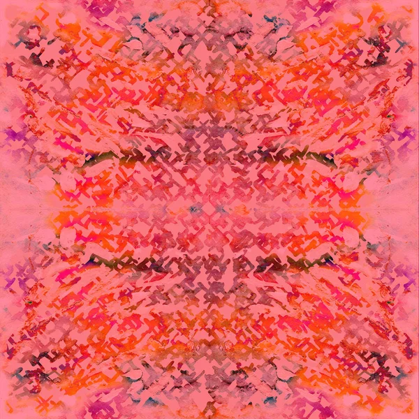 Tie dye seamless pattern. Hand drawn shibori print. — Stock Photo, Image
