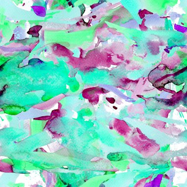 Yaratıcı suluboya desen.