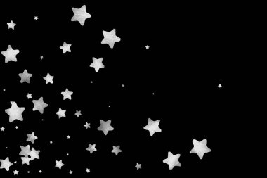 Gümüş Yıldız konfeti.