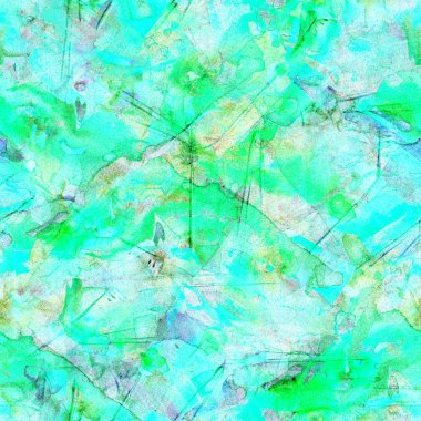 Yaratıcı suluboya desen.