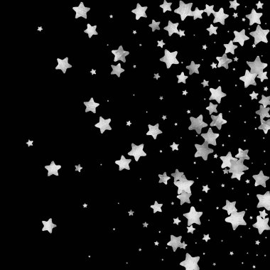 Gümüş Yıldız konfeti.