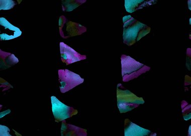 Suluboya üçgen desen. Basit geometrik seamless modeli.