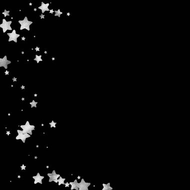 Gümüş Yıldız konfeti.