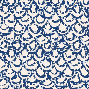 Indigo kravat boya Dikişsiz desen.