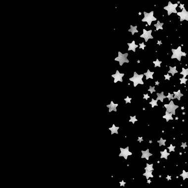 Gümüş Yıldız konfeti.