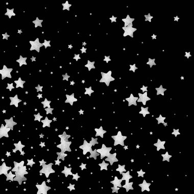 Gümüş Yıldız konfeti.