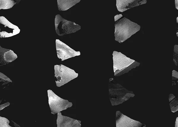 Ακουαρέλα τρίγωνο μοτίβο. Απλό γεωμετρικό μοτίβο άνευ ραφής. — Φωτογραφία Αρχείου