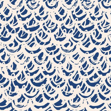 Indigo kravat boya Dikişsiz desen.