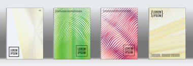 Retro posterlerini açmaları. En az geometrik yıllık rapor şablonları.