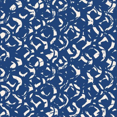 Indigo kravat boya Dikişsiz desen.
