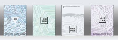 Retro posterlerini açmaları. En az geometrik yıllık rapor şablonları.