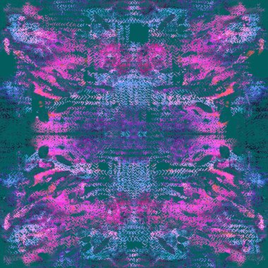 Kravat boya Dikişsiz desen. Elle çizilmiş shibori yazdırma.