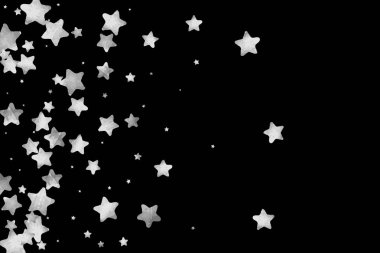 Gümüş Yıldız konfeti.