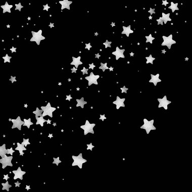 Gümüş Yıldız konfeti.