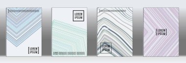 En az geometrik yıllık rapor şablonları.