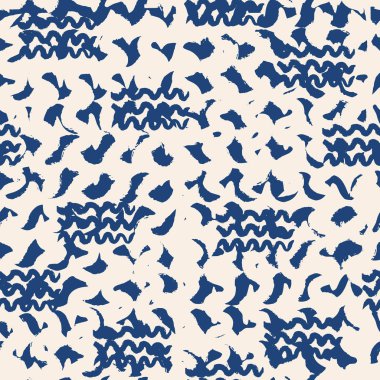 Indigo kravat boya Dikişsiz desen.