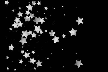 Gümüş Yıldız konfeti.