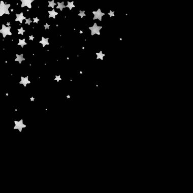 Gümüş Yıldız konfeti.