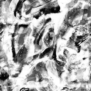 Yaratıcı suluboya desen.