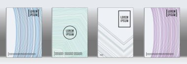 Retro posterlerini açmaları. En az geometrik yıllık rapor şablonları.