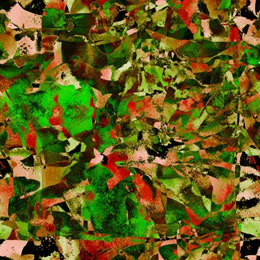 Etnik patchwork tasarım. 