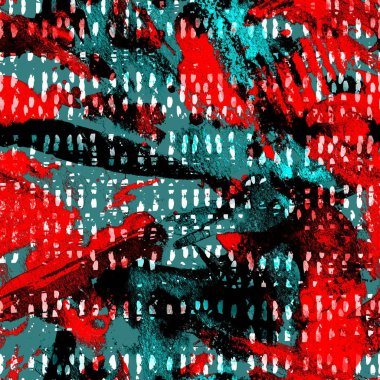 Suluboya kusursuz desen.