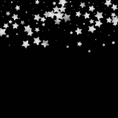 Gümüş Yıldız konfeti.