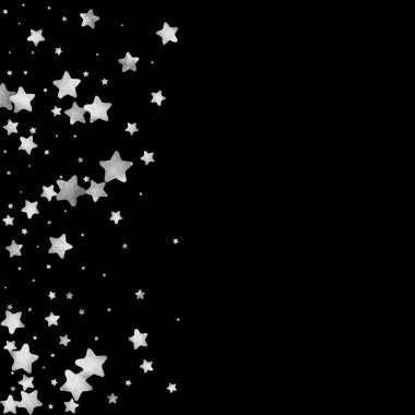 Gümüş Yıldız konfeti.