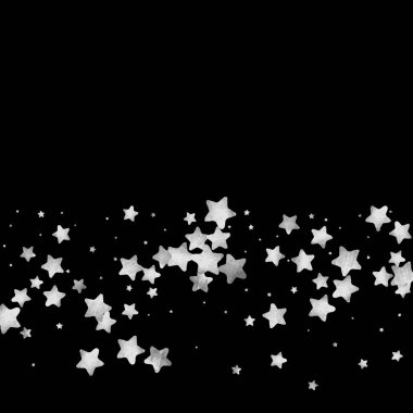 Gümüş Yıldız konfeti.