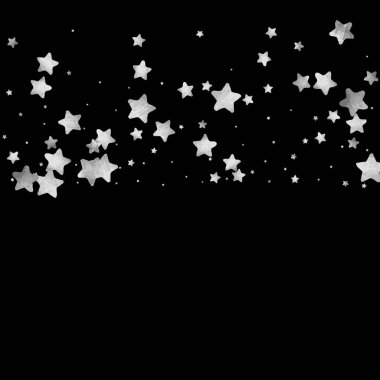 Gümüş Yıldız konfeti.