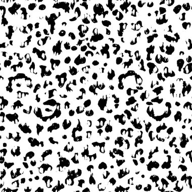 Leopar vektör seamless modeli. 