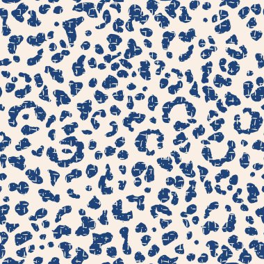 Leopar vektör seamless modeli. 