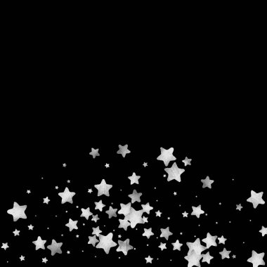 Gümüş Yıldız konfeti.