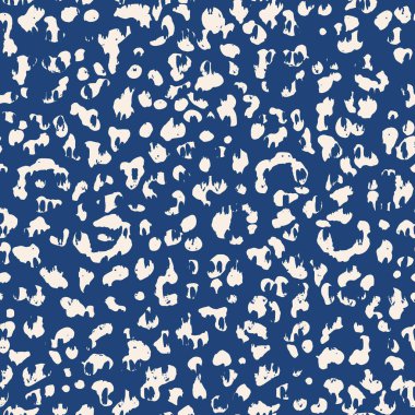 Leopar vektör seamless modeli. 