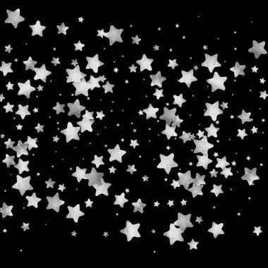 Gümüş Yıldız konfeti.