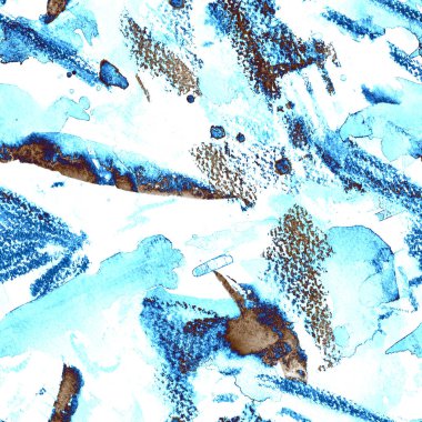 Suluboya kusursuz desen.