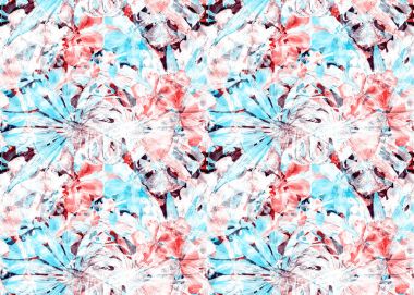 Egzotik geometri seamless modeli.