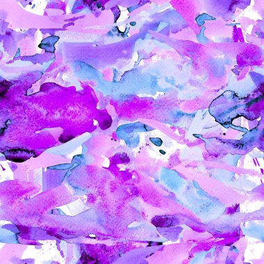 Yaratıcı suluboya desen.