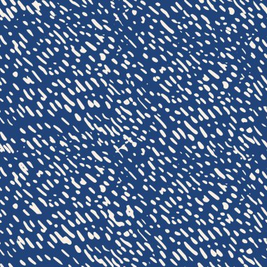 Kravat indigo boya Dikişsiz desen.