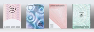 En az geometrik kapsar. Vektör trendy çizgi deseni için afiş tasarımı. İş broşürler için degrade şablonlar. İş grafik tasarım zemin.