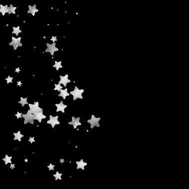 Gümüş Yıldız konfeti.