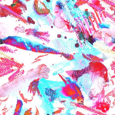 Suluboya kusursuz desen.