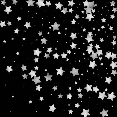 Gümüş Yıldız konfeti.