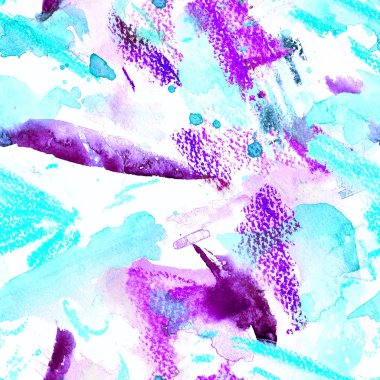 Suluboya kusursuz desen.