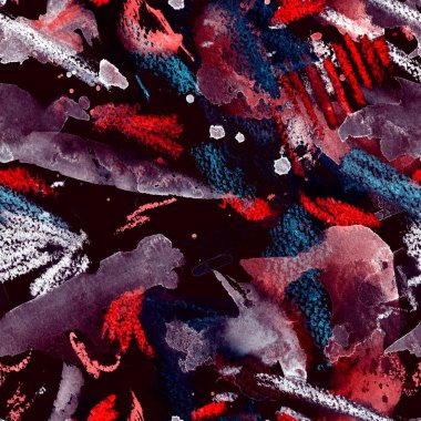 Suluboya kusursuz desen.