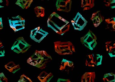 Memphis küp seamless modeli. 