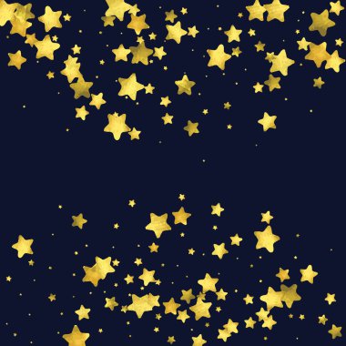 Yuvarlak altın konfeti.