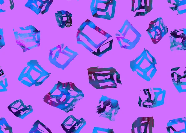 Memphis cube seamless pattern.