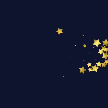 Yuvarlak altın konfeti.